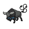 Tauros (Aqua) Sprite